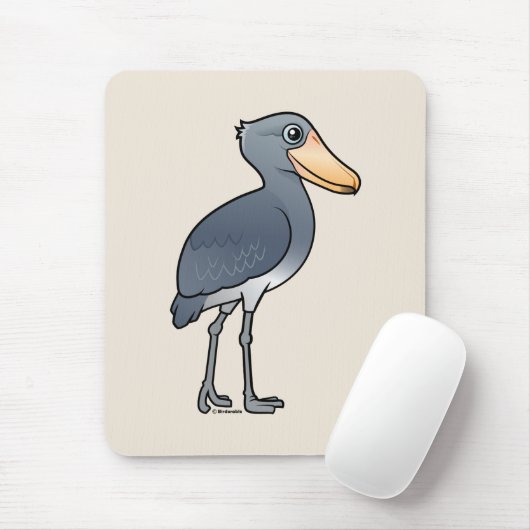 Birdorable Shoebill Muismat (Met muis)