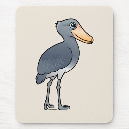 Birdorable Shoebill Muismat (Voorkant)