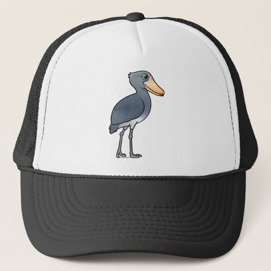 Birdorable Shoebill Trucker Pet (Voorkant)