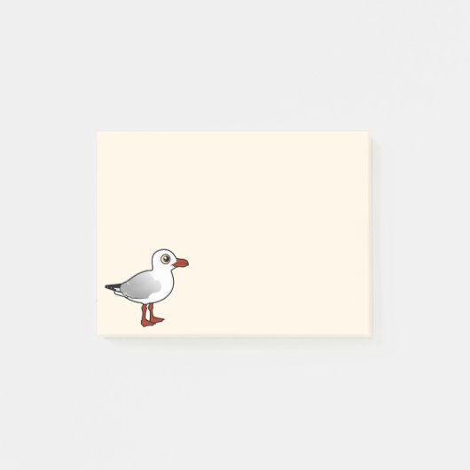 Birdorable Silver Gull Post-it® Notes (Voorkant)