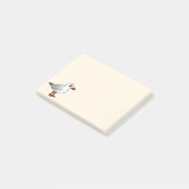Birdorable Silver Gull Post-it® Notes (Schuin)