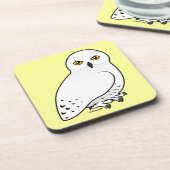 Birdorable Snowy Owl Drankjes Onderzetter (Linkerzijde)