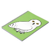 Birdorable Snowy Owl Notitieboek (Linkerzijde)
