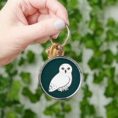 Birdorable Snowy Owl Sleutelhanger (Hand)