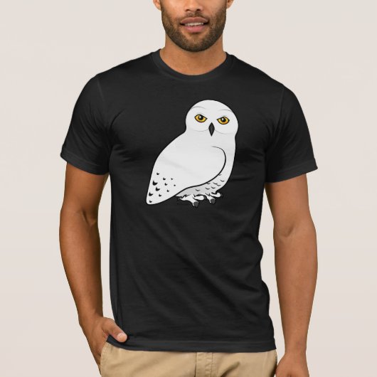 Birdorable Snowy Owl T-shirt (Voorkant)
