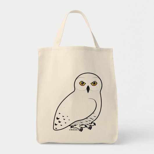 Birdorable Snowy Owl Tote Bag (Voorkant)