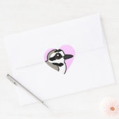 Birdorable Snowy Plover Hart Sticker (Envelop)