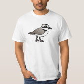 Birdorable Snowy Plover T-shirt (Voorkant)