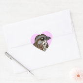 Birdorable Song Sparrow Hart Sticker (Envelop)