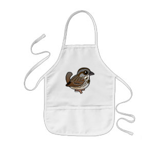 Birdorable Song Sparrow Kinder Schort