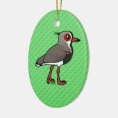 Birdorable Southern Lapwing Keramisch Ornament (Links)
