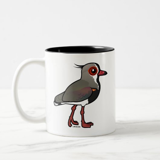 Birdorable Southern Lapwing Tweekleurige Koffiemok (Links)