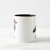 Birdorable Southern Lapwing Tweekleurige Koffiemok (Center)