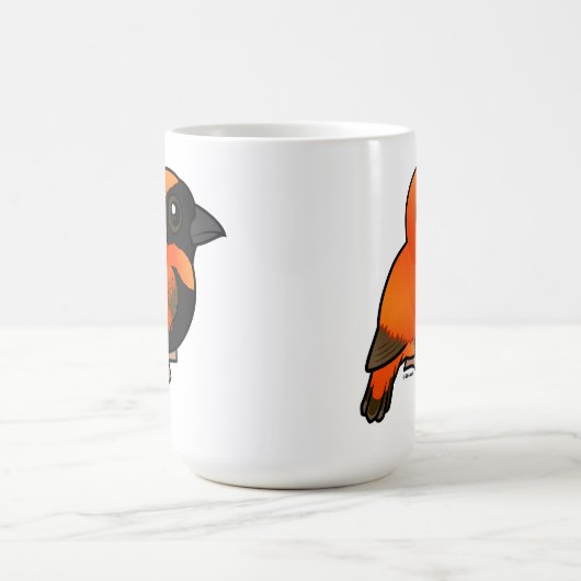 Birdorable Southern Red Bishop Magische Mok (Midden)