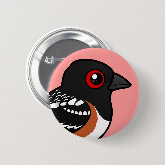 Birdorable Spotted Towee Ronde Button 5,7 Cm (Voorkant /achterkant)