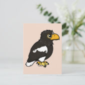 Birdorable Steller's Zee Eagle Briefkaart (Staand voorkant)