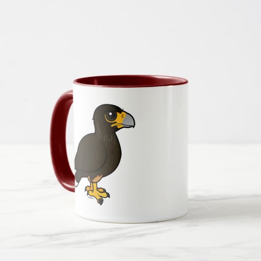 Birdorable Striated Caracara Mok (Voorkant links)