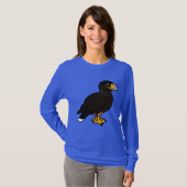 Birdorable Striated Caracara T-shirt (Voorkant volledig)