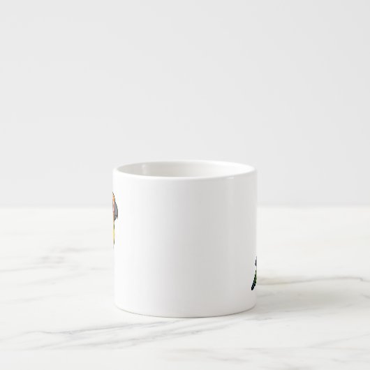 Birdorable Sun Parakeet Espresso Kop (Voorkant)