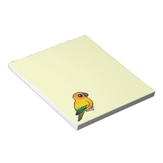 Birdorable Sun Parakeet Notitieblok (Schuin)