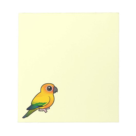 Birdorable Sun Parakeet Notitieblok (Voorkant)