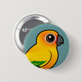 Birdorable Sun Parakeet Ronde Button 5,7 Cm (Voorkant /achterkant)
