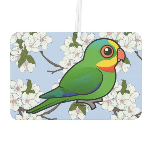 Birdorable Superb Parrot Luchtverfrisser (Achterkant)