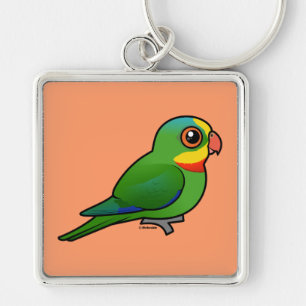 Birdorable Superb Parrot Sleutelhanger
