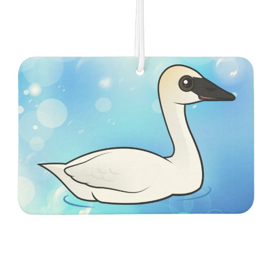 Birdorable Trumpeter Swan Luchtverfrisser (Voorkant)