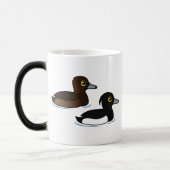 Birdorable Tufted Duck pair Magische Mok (Links)