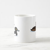 Birdorable Tufted Duck pair Magische Mok (Center)