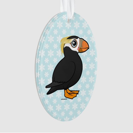 Birdorable Tufted Puffin Ornament (voorkant)