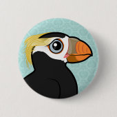 Birdorable Tufted Puffin Ronde Button 5,7 Cm (Voorkant)