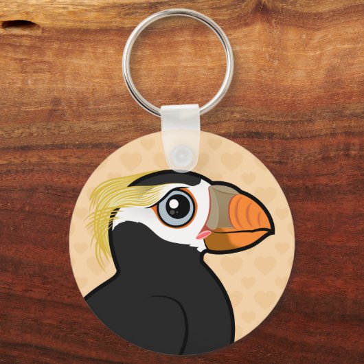 Birdorable Tufted Puffin Sleutelhanger (Voorkant)
