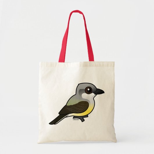 Birdorable Western Kingbird Tote Bag (Voorkant)