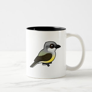 Birdorable Western Kingbird Tweekleurige Koffiemok
