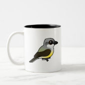 Birdorable Western Kingbird Tweekleurige Koffiemok (Links)