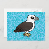 Birdorable White-bellied Zee Eagle Briefkaart (Voorkant / Achterkant)
