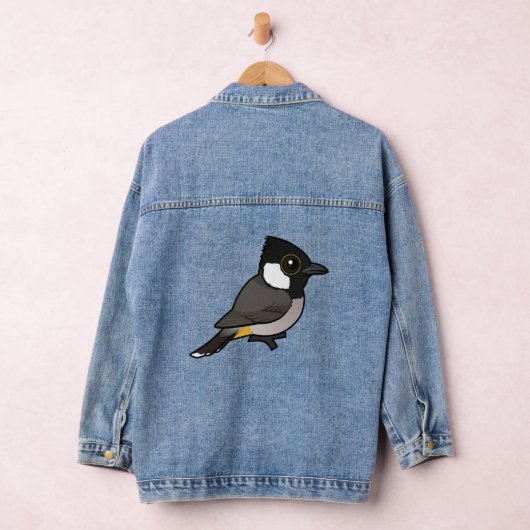 Birdorable White-eared Bulbul Denim Jacket (Hangar)