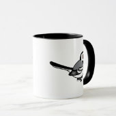 Birdorable White Wagtail Mok (Voorkant rechts)