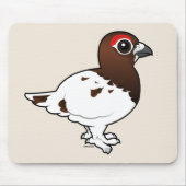 Birdorable Willow Ptarmigan, zomerman Muismat (Voorkant)