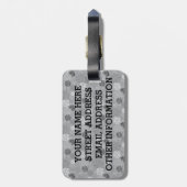 Birdorable Winter Wren Bagagelabel (Achterkant verticaal)