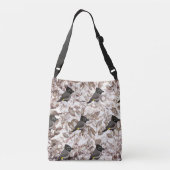 Birdorable Witbrilbulbul Crossbody Tas (Achterkant)