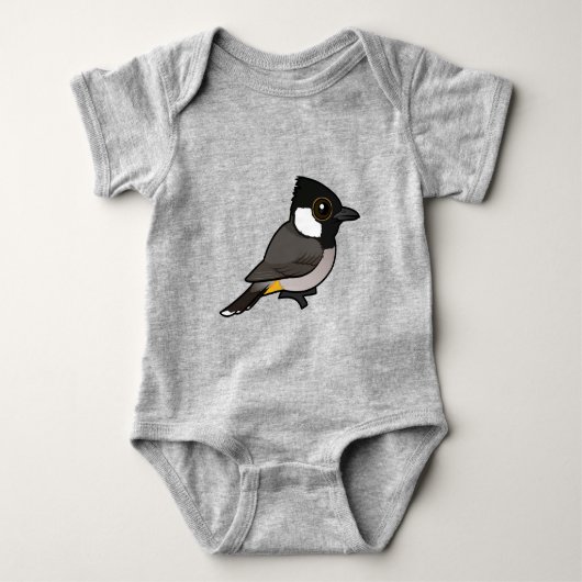 Birdorable Wittoorbulbul Romper (Voorkant)