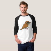 Birdorable Wood Thrush T-shirt (Voorkant volledig)