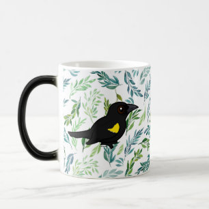 Birdorable Yellow-schouder Blackbird Magische Mok
