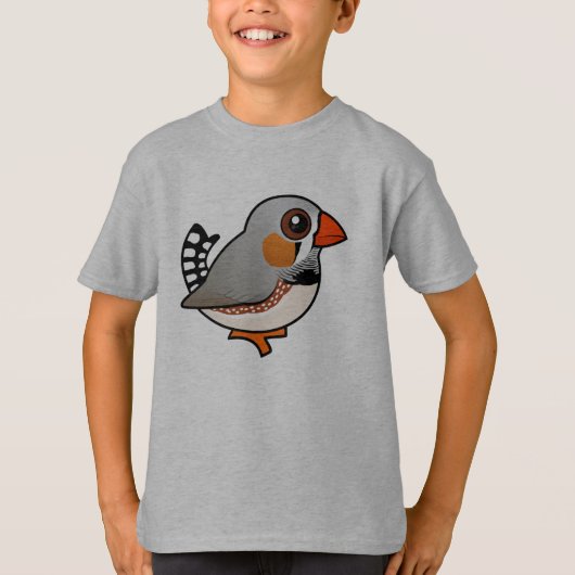 Birdorable Zebra Finch T-shirt (Voorkant)