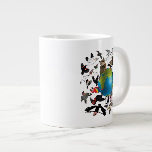 Birdorables Over de hele wereld Grote Koffiekop (Voorkant rechts)