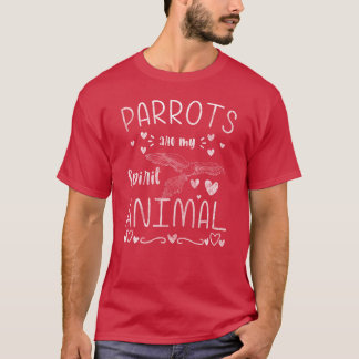 Birdropical grappig t-shirt