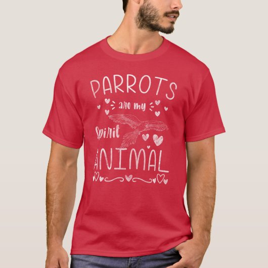 Birdropical grappig t-shirt (Voorkant)